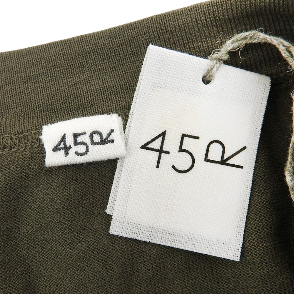 45R フォーティファイブ アール 美品 スーピマデイリーニットソーの馬ドレス ワンピース レディース グリーン 00 70750332 ワンピース 00