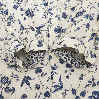 45R フォーティファイブ アール 美品 フラワータペットのドレス コットン ワンピース レディース オフホワイト 0 7075042 ワンピース 0