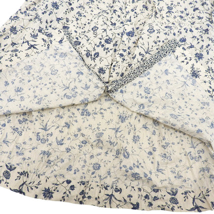 45R フォーティファイブ アール 美品 フラワータペットのドレス コットン ワンピース レディース オフホワイト 0 7075042 ワンピース 0