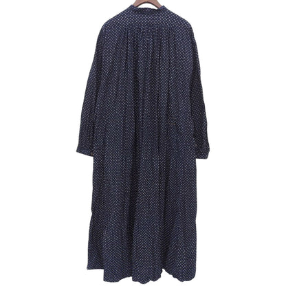 45R フォーティファイブ アール ドットプリントのドレス シャツワンピース レディース インディゴ 0 7075052 ワンピース 0