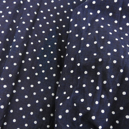 45R フォーティファイブ アール ドットプリントのドレス シャツワンピース レディース インディゴ 0 7075052 ワンピース 0