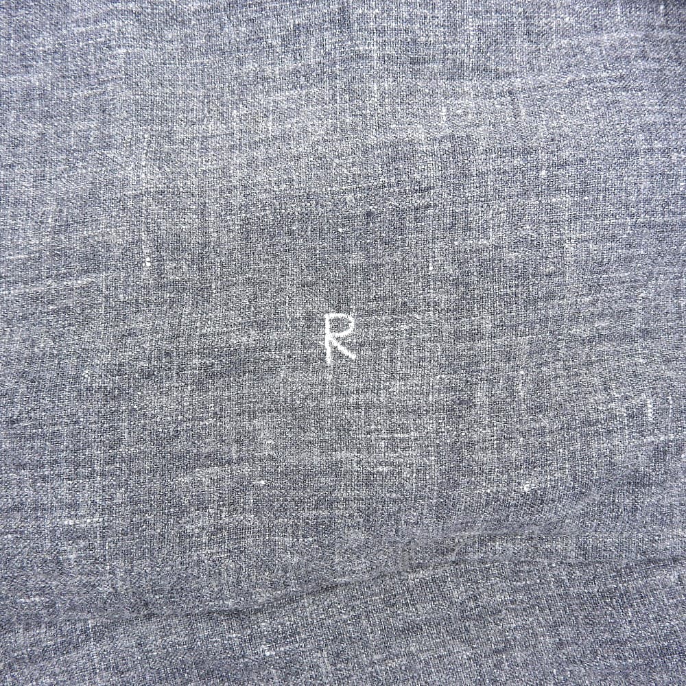 45R フォーティファイブ アール 美品 MOTTAINAI リネンのドレス ワンピース レディース グレー 0 5075915 ワンピース 0