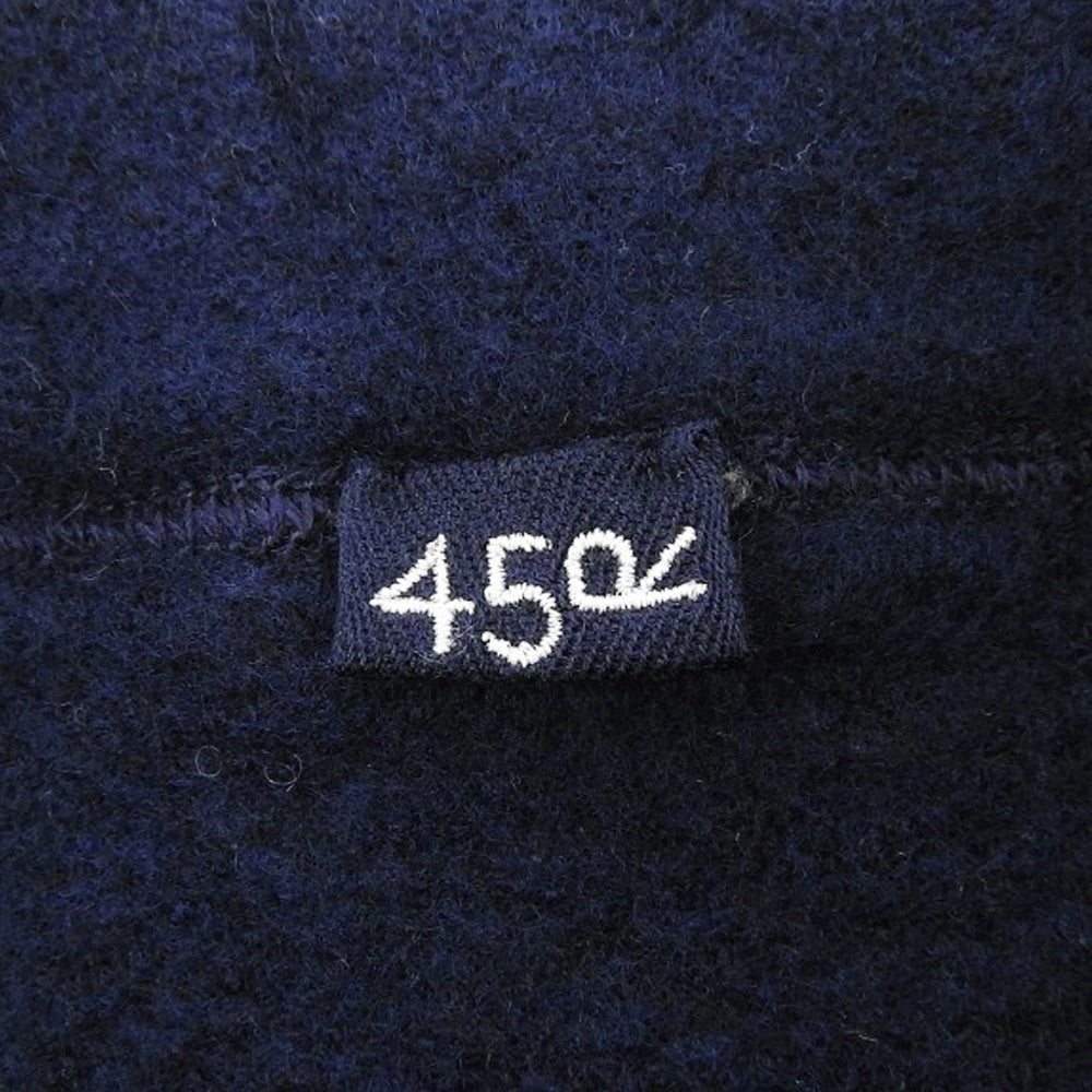 45R フォーティファイブ アール 美品 フロート縮絨deパフTシャツ トップス レディース ネイビー 7108095 トップス ―