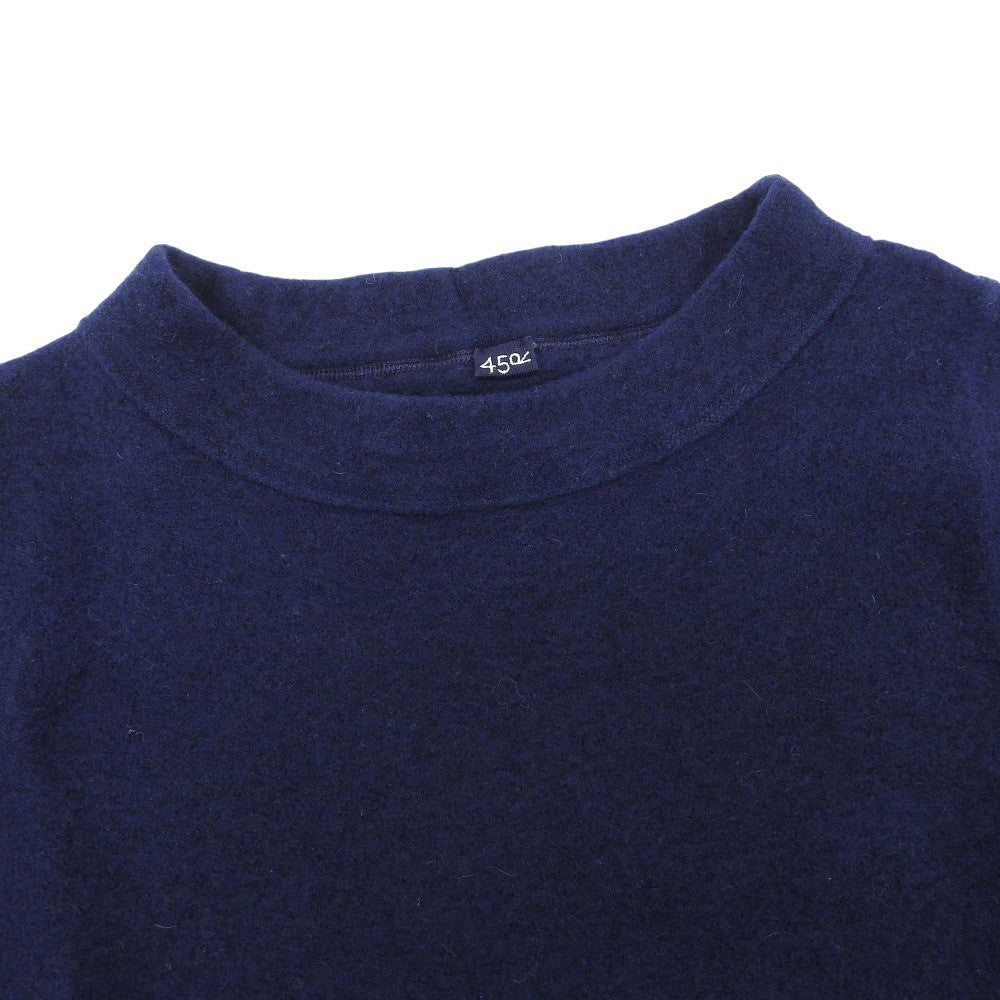 45R フォーティファイブ アール 美品 フロート縮絨deパフTシャツ トップス レディース ネイビー 7108095 トップス ―