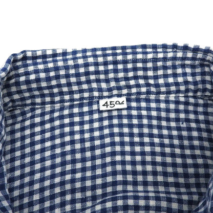 45R フォーティファイブ アール 5043071 チェック インドリネン平の908オーシャンシャツ トップス 3