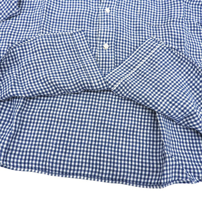 45R フォーティファイブ アール 5043071 チェック インドリネン平の908オーシャンシャツ トップス 3