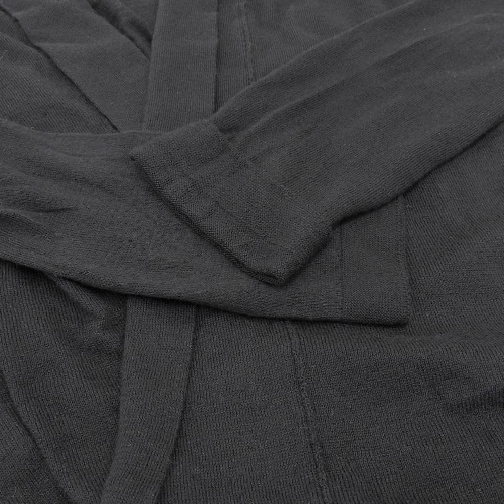 45R フォーティファイブ アール 美品 ホール超ガーゼの45色カシュクール トップス レディース ブラック 00 50980073 トップス 00