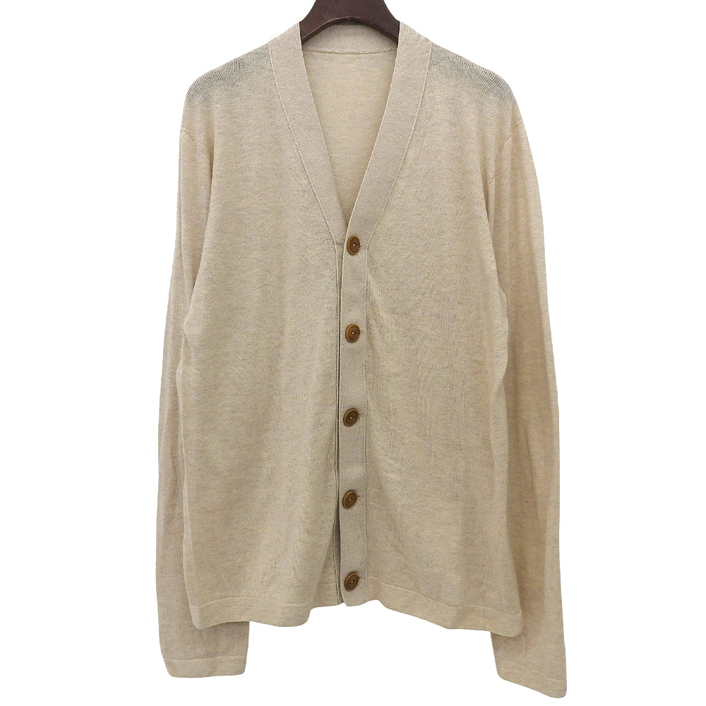 45R フォーティファイブ アール 美品 スーピマオーガニック超ガーゼの908カーディガン トップス レディース ベージュ 3 80189902 トップス 36