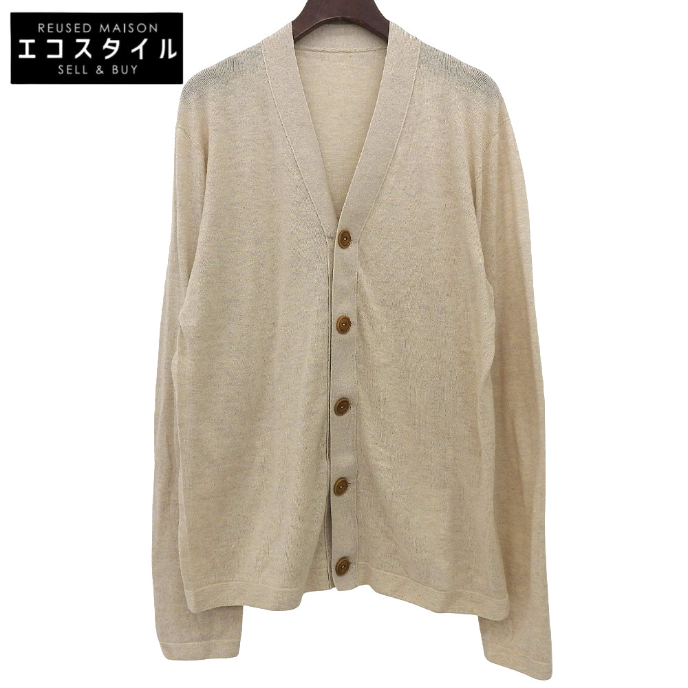 45R フォーティファイブ アール 美品 スーピマオーガニック超ガーゼの908カーディガン トップス レディース ベージュ 3 80189902 トップス 36