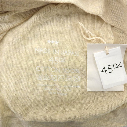 45R フォーティファイブ アール 美品 スーピマオーガニック超ガーゼの908カーディガン トップス レディース ベージュ 3 80189902 トップス 36