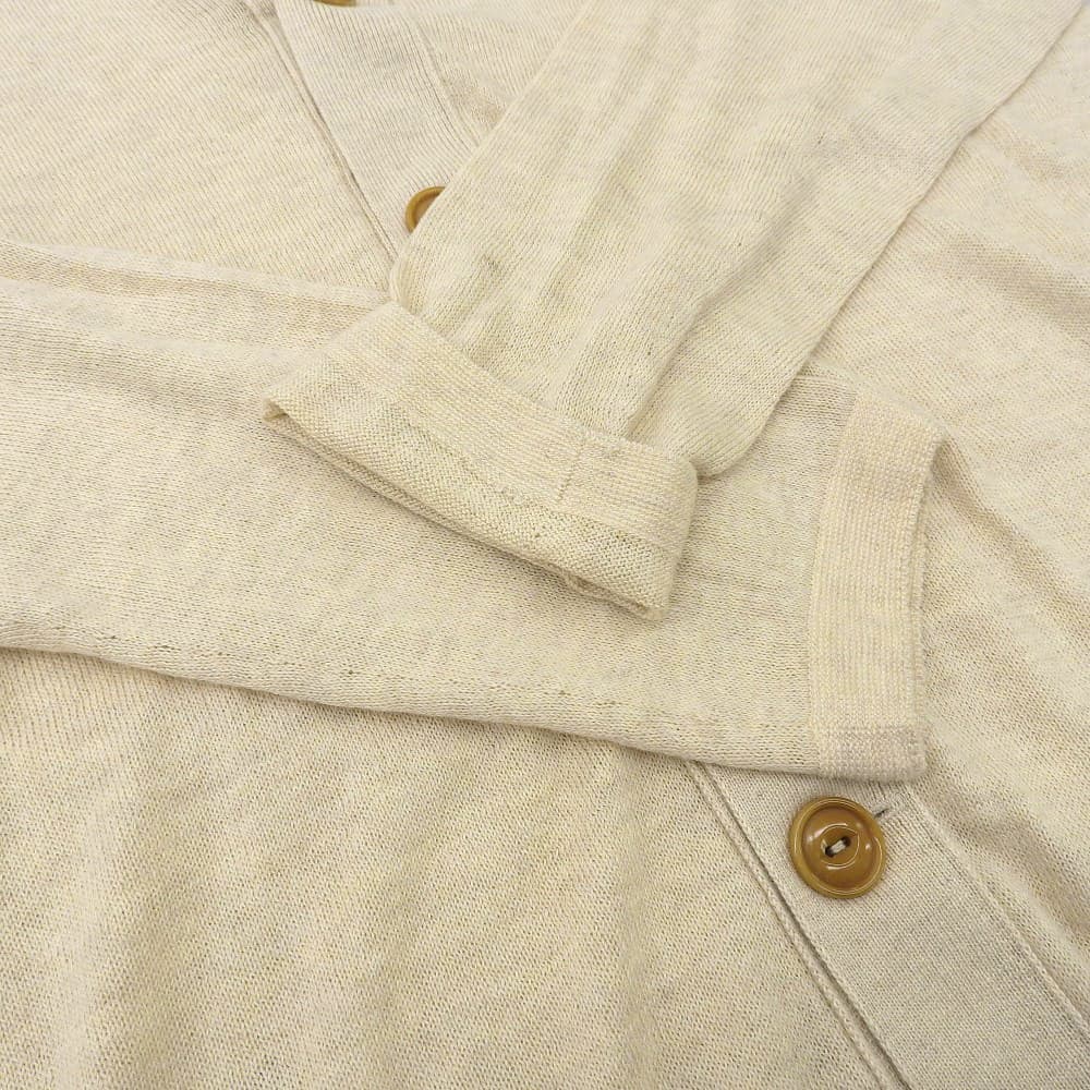 45R フォーティファイブ アール 美品 スーピマオーガニック超ガーゼの908カーディガン トップス レディース ベージュ 3 80189902 トップス 36