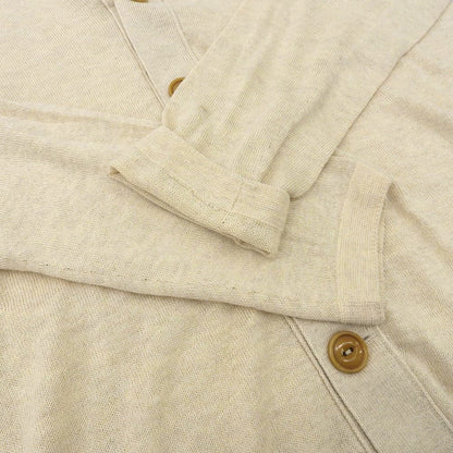 45R フォーティファイブ アール 美品 スーピマオーガニック超ガーゼの908カーディガン トップス レディース ベージュ 3 80189902 トップス 36