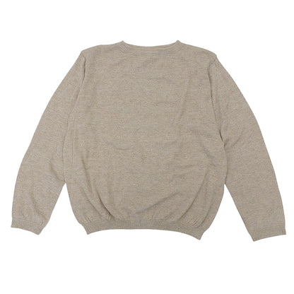 45R フォーティファイブ アール 美品 超ガーゼの908クルーニットソー トップス レディース ベージュ 8028055 トップス ―