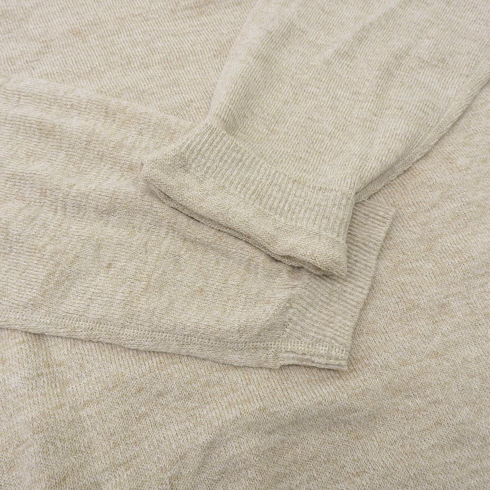 45R フォーティファイブ アール 美品 超ガーゼの908クルーニットソー トップス レディース ベージュ 8028055 トップス ―