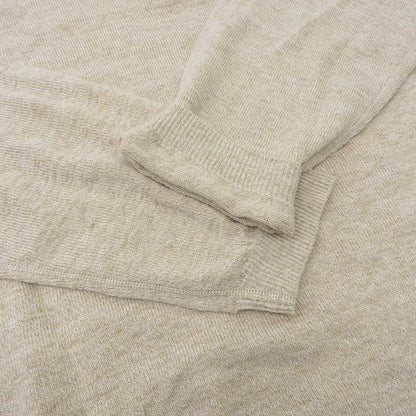 45R フォーティファイブ アール 美品 超ガーゼの908クルーニットソー トップス レディース ベージュ 8028055 トップス ―