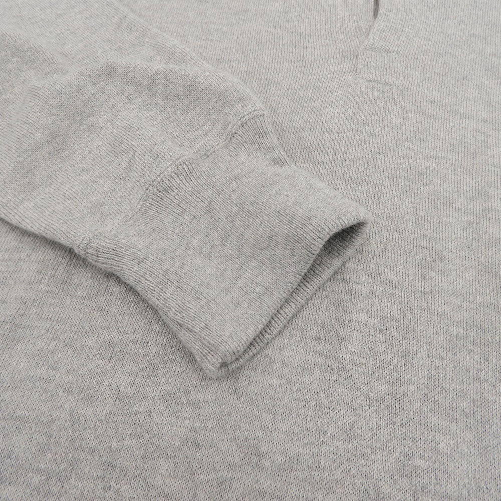 45R フォーティファイブ アール 美品 ホール超ガーゼ ヘンリーネックニット トップス メンズ グレー 3 80980053 トップス 3