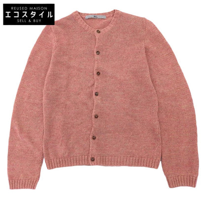 45R フォーティファイブ アール リネン ニットカーディガン トップス レディース ピンク 2 5038041 トップス 2