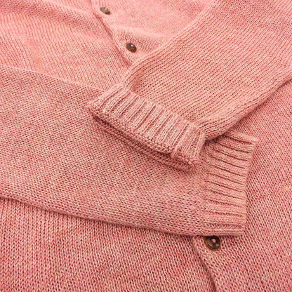 45R フォーティファイブ アール リネン ニットカーディガン トップス レディース ピンク 2 5038041 トップス 2