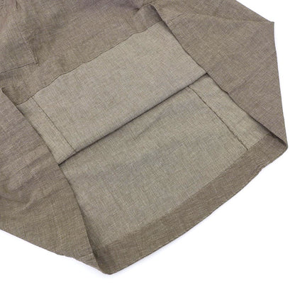 45R フォーティファイブ アール 美品 コットンリネン ハケ目のギャザースカート レディース ブラウン 0 5054026 スカート 0