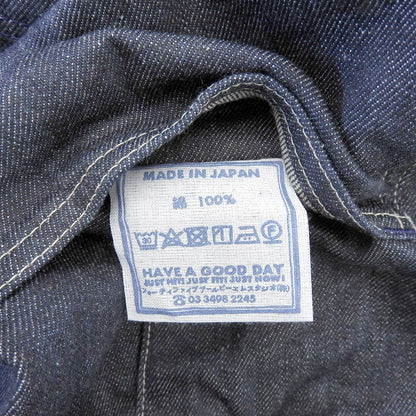 45R フォーティファイブ アール 美品 ライ麦デニムのオーバースカート（濃） オールインワン レディース インディゴ 50340041 オーバーオール オールインワン ―