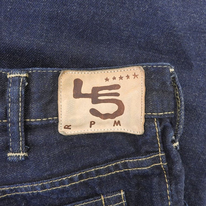 45rpm フォーティファイブアールピーエム ライ麦デニムのスリッポン5 ボトムス レディース インディゴ 32 51060043 ボトムス 32