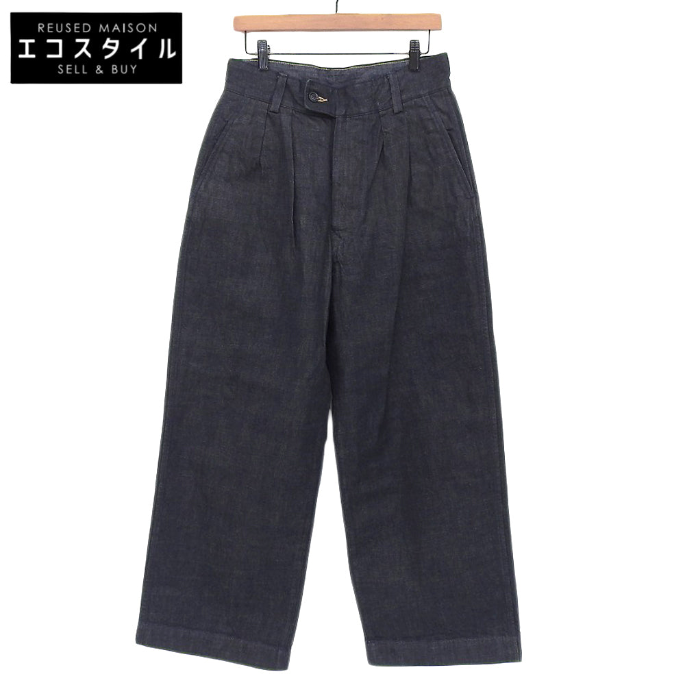 45R フォーティファイブ アール 美品 ライ麦デニムのシャルロットバギー（濃） ボトムス レディース インディゴ 50460241 ボトムス ―