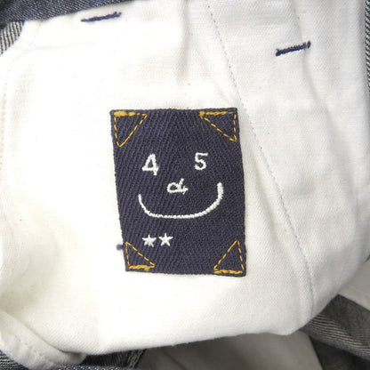 45R フォーティファイブ アール 美品 ライ麦デニムのシャルロットバギー（濃） ボトムス レディース インディゴ 50460241 ボトムス ―