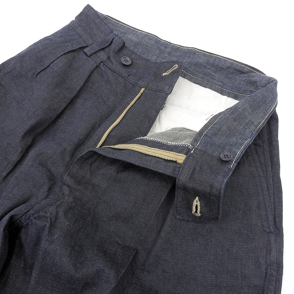 45R フォーティファイブ アール 美品 ライ麦デニムのシャルロットバギー（濃） ボトムス レディース インディゴ 50460241 ボトムス ―