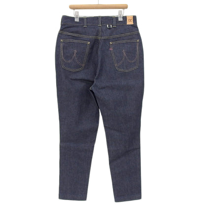 45R フォーティファイブ アール ライ麦ストレッチデニムのNEW桃比女（濃） ボトムス レディース インディゴ 2 50560672 ボトムス 2