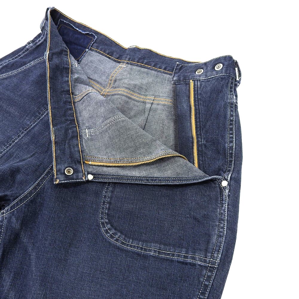 45R フォーティファイブ アール 麦比古ストレッチの桃比女（影色納戸 焦） ボトムス レディース インディゴ 50360601 ボトムス ―