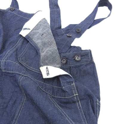 45R フォーティファイブ アール 美品 麦デニムの908オーバーオール（濃） オールインワン レディース インディゴ 50560262 オーバーオール オールインワン ―