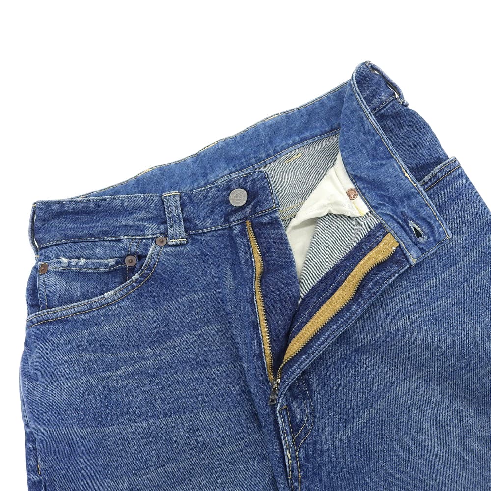 45R フォーティファイブ アール ツイードデニムストレッチの桃比女 ボトムス レディース インディゴ 1 50560662 ボトムス 1