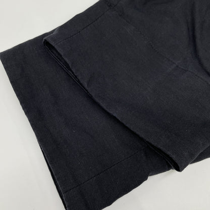 VERYTAGE ベリーテイジ ﾌﾞﾗｯｸ×ﾎﾜｲﾄ ﾘﾈﾝ混 ZWIDER embroidery ボトムス 2