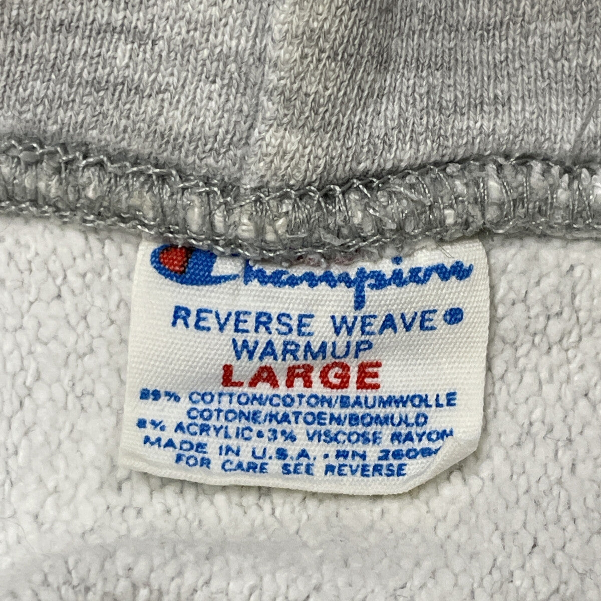 Champion チャンピオン 80S ﾄﾘｺﾀｸﾞ NOTRE DAME ﾘﾊﾞｰｽｳｨｰﾌﾞｽﾊﾟｰｶｰ トップス L