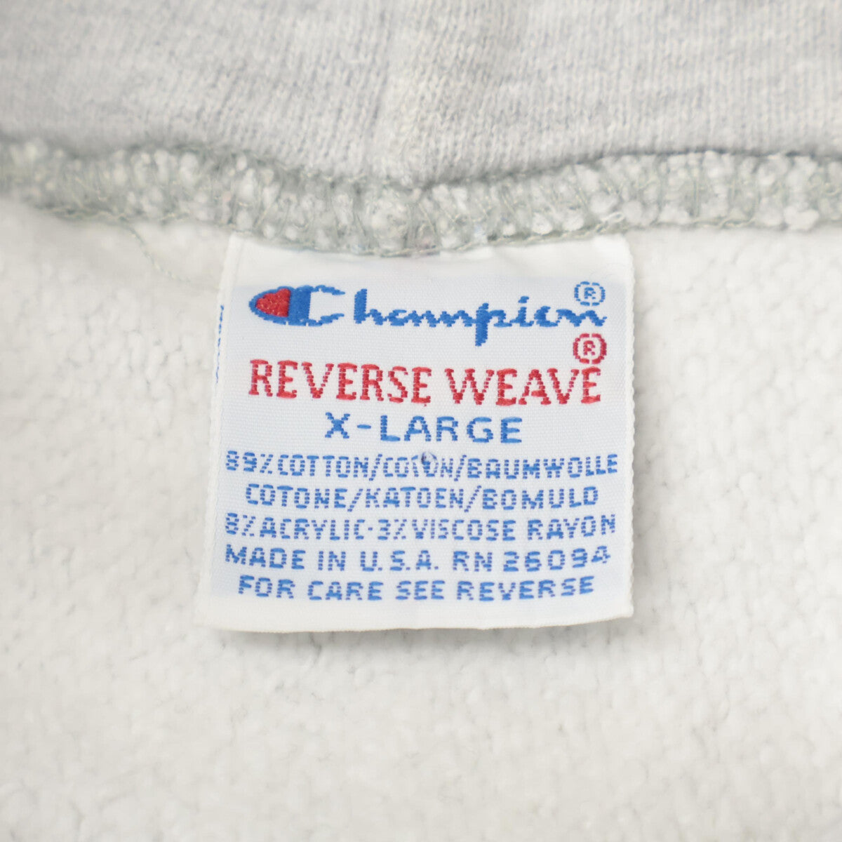 Champion チャンピオン 90S 刺繍タグ YALE リバースウィーブスパーカー トップス XL
