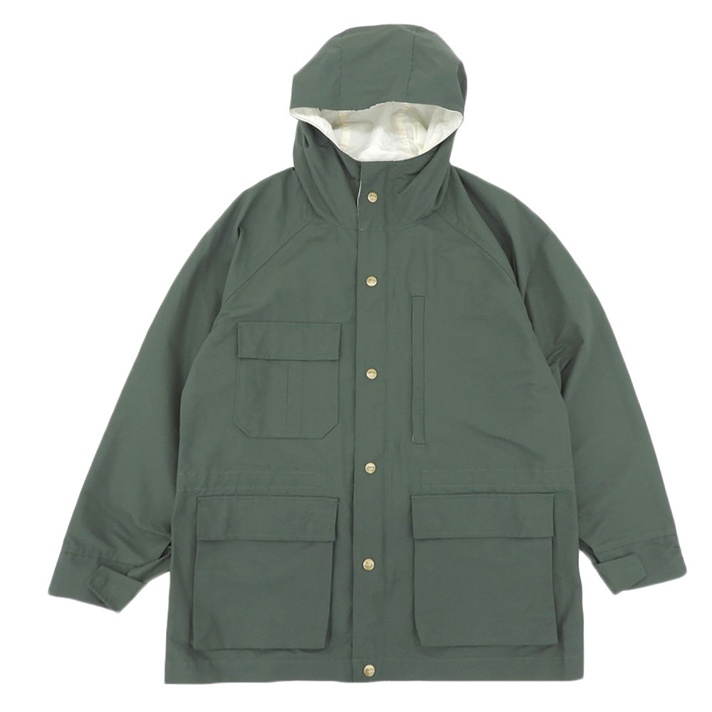 WOOLRICH ウールリッチ 美品 コットン ナイロン マウンテンパーカ ジャケット メンズ グリーン XS WOOU0110BE ジャケット XS(US)