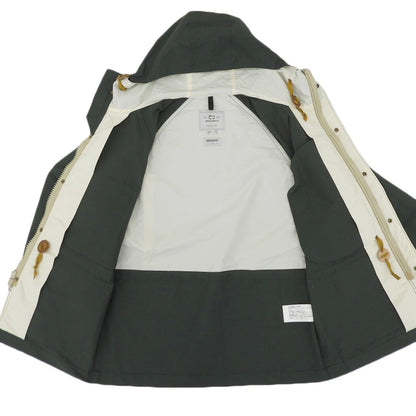 WOOLRICH ウールリッチ 美品 コットン ナイロン マウンテンパーカ ジャケット メンズ グリーン XS WOOU0110BE ジャケット XS(US)