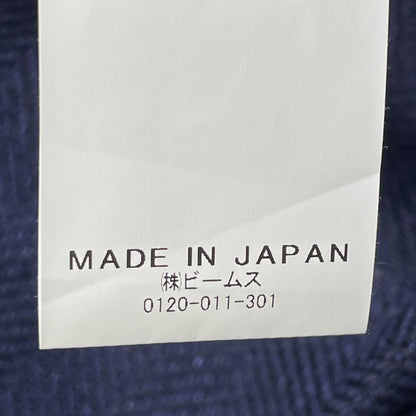 BEAMS F ビームスエフ ﾈｲﾋﾞｰ SUBALPINO社製生地 LINEN SOLID JACKET ジャケット 46