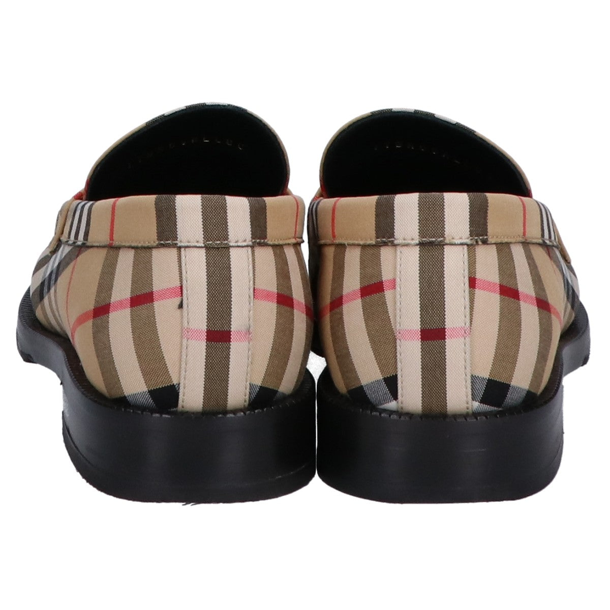 BURBERRY バーバリー ITBROSRLLOC ノヴァチェック コインローファー シューズ 38
