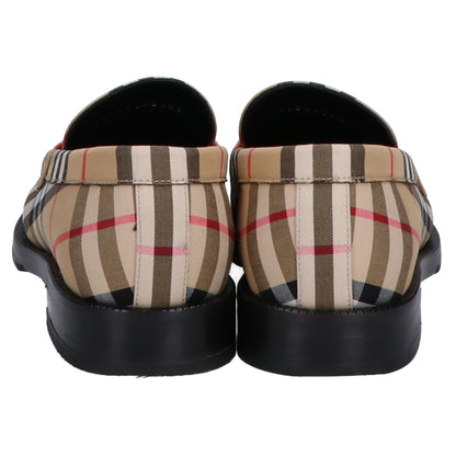 BURBERRY バーバリー ITBROSRLLOC ノヴァチェック コインローファー シューズ 38
