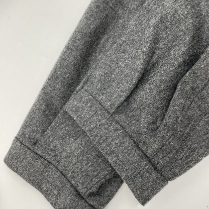 S MaxMara エスマックスマーラ ｸﾞﾚｰ ｳｰﾙ ｷﾞｬｻﾞｰﾃﾞｻﾞｲﾝ ﾛﾝｸﾞｽﾘｰﾌﾞ比翼ｼｬﾂﾜﾝﾋﾟｰｽ ワンピース 表記なし