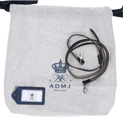 A.D.M.J. Accessoires De Mademoiselle ADMJ 【新品同様】Matrixreno マトリックスレノ スクエア 2WAYショルダーミニ ボストンバッグ