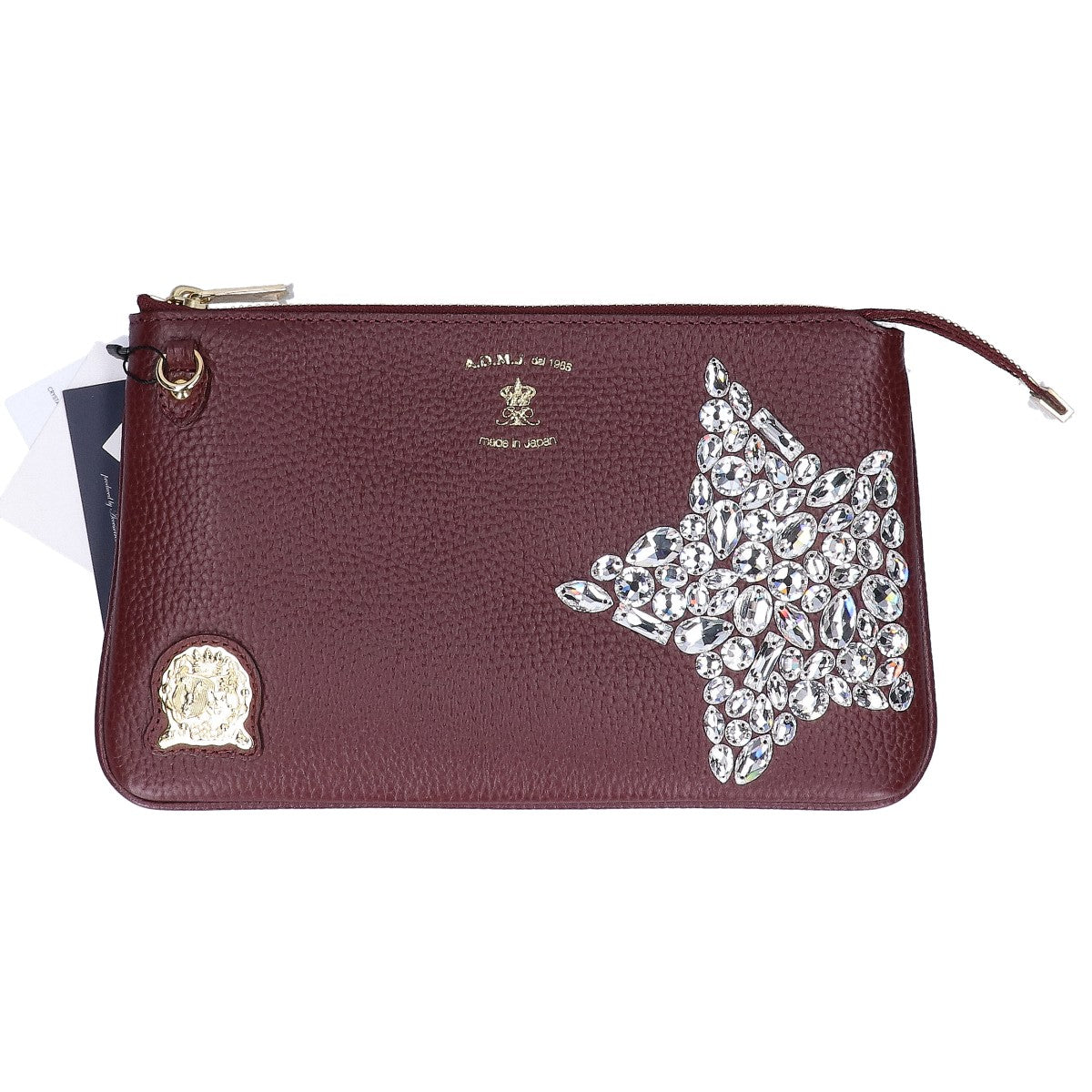 A.D.M.J. Accessoires De Mademoiselle ADMJ 【新品同様】18SC1101CP01 ステラモチーフスワロ ショルダーウォレットバッグ/ ショルダーバッグ