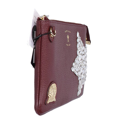 A.D.M.J. Accessoires De Mademoiselle ADMJ 【新品同様】18SC1101CP01 ステラモチーフスワロ ショルダーウォレットバッグ/ ショルダーバッグ