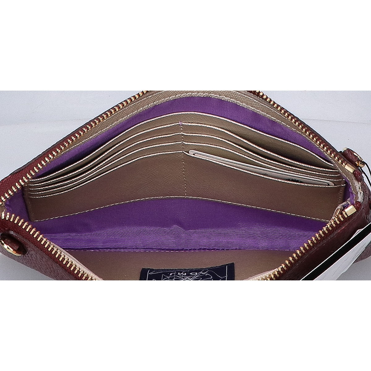 A.D.M.J. Accessoires De Mademoiselle ADMJ 【新品同様】18SC1101CP01 ステラモチーフスワロ ショルダーウォレットバッグ/ ショルダーバッグ