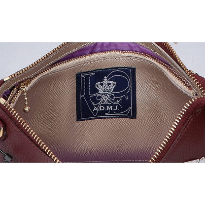 A.D.M.J. Accessoires De Mademoiselle ADMJ 【新品同様】18SC1101CP01 ステラモチーフスワロ ショルダーウォレットバッグ/ ショルダーバッグ