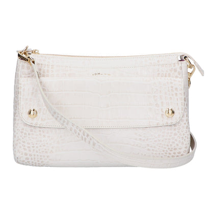 A.D.M.J. Accessoires De Mademoiselle ADMJ 【新品同様】20SC030307 クロコ型押し ショルダーバッグ