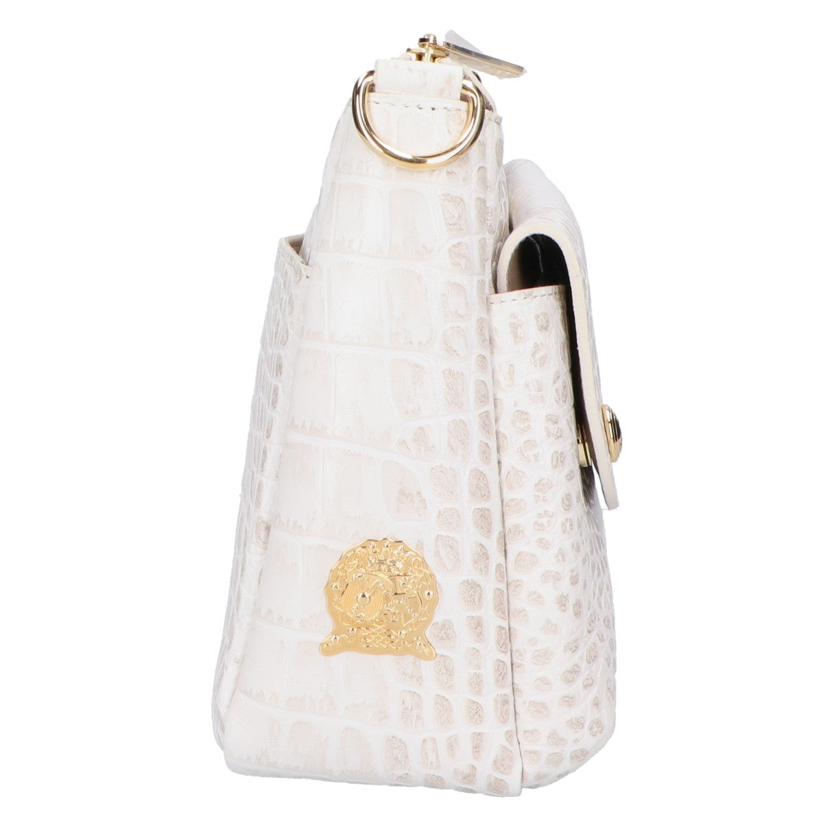 A.D.M.J. Accessoires De Mademoiselle ADMJ 【新品同様】20SC030307 クロコ型押し ショルダーバッグ