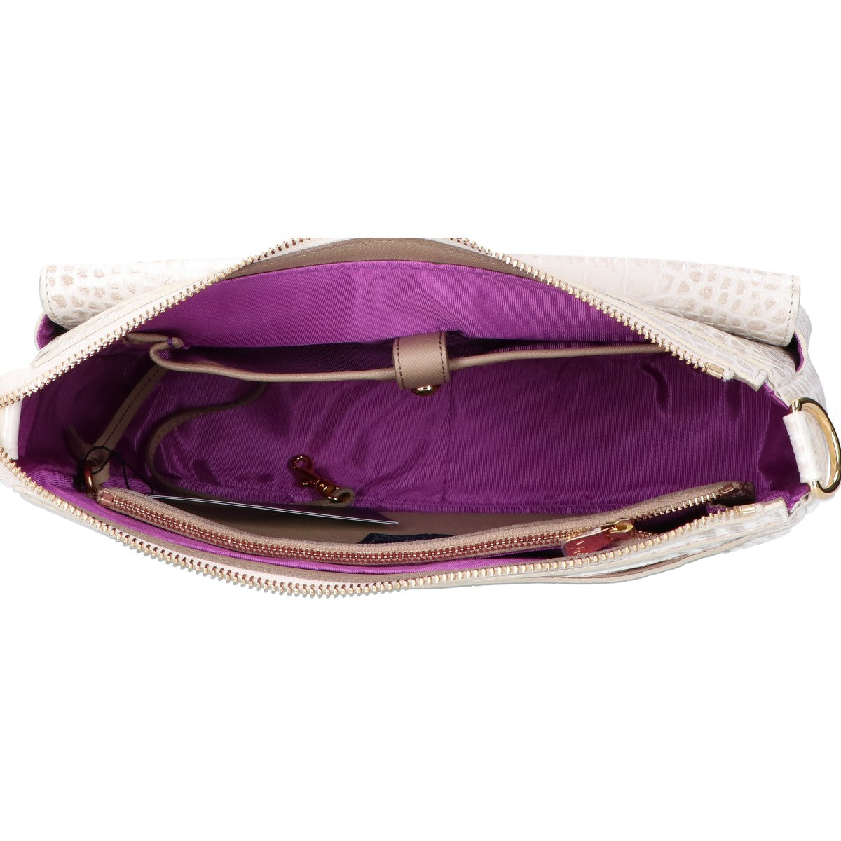 A.D.M.J. Accessoires De Mademoiselle ADMJ 【新品同様】20SC030307 クロコ型押し ショルダーバッグ