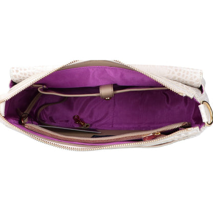 A.D.M.J. Accessoires De Mademoiselle ADMJ 【新品同様】20SC030307 クロコ型押し ショルダーバッグ